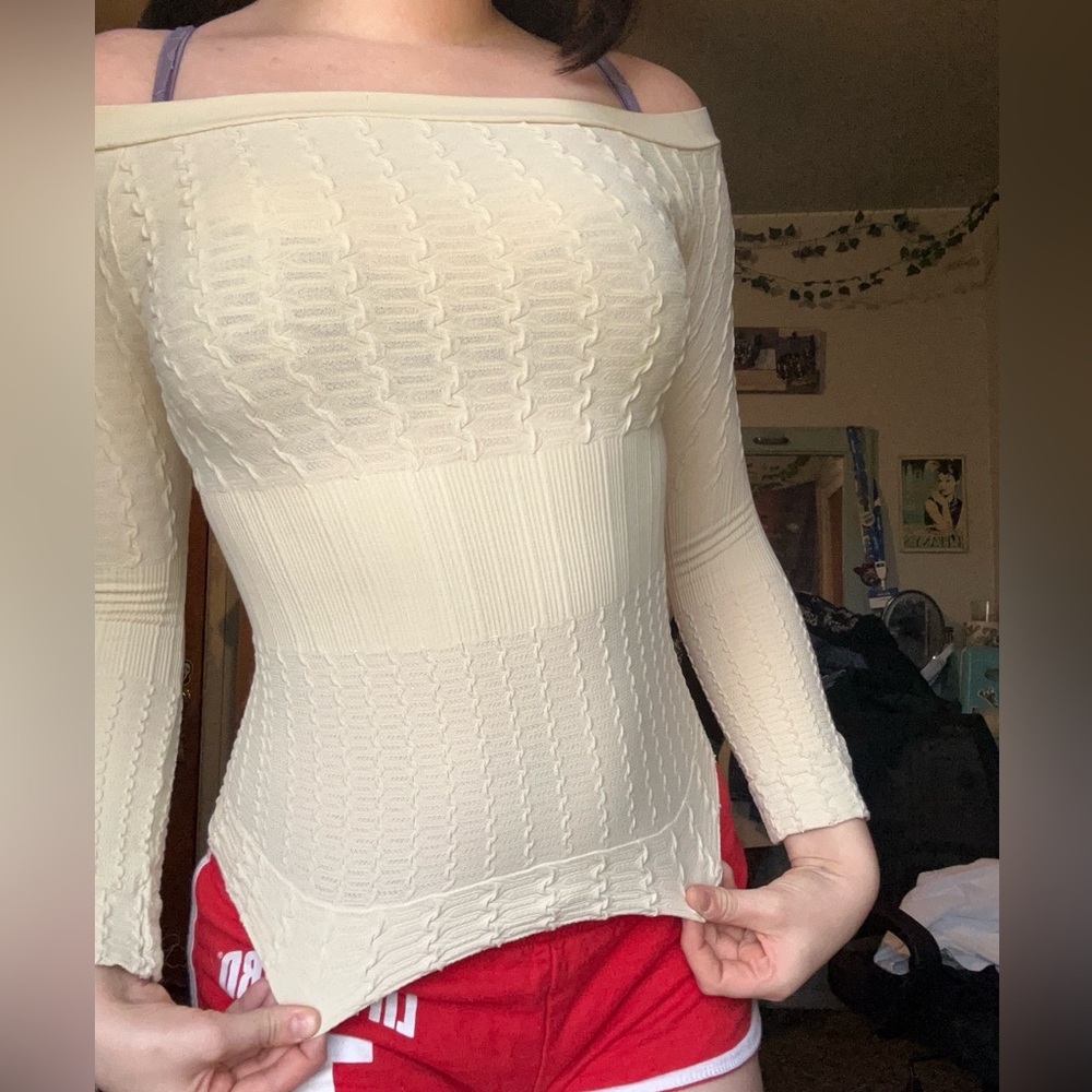 tan long sleeve